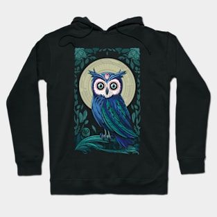 Day of the dead owl Hoodie